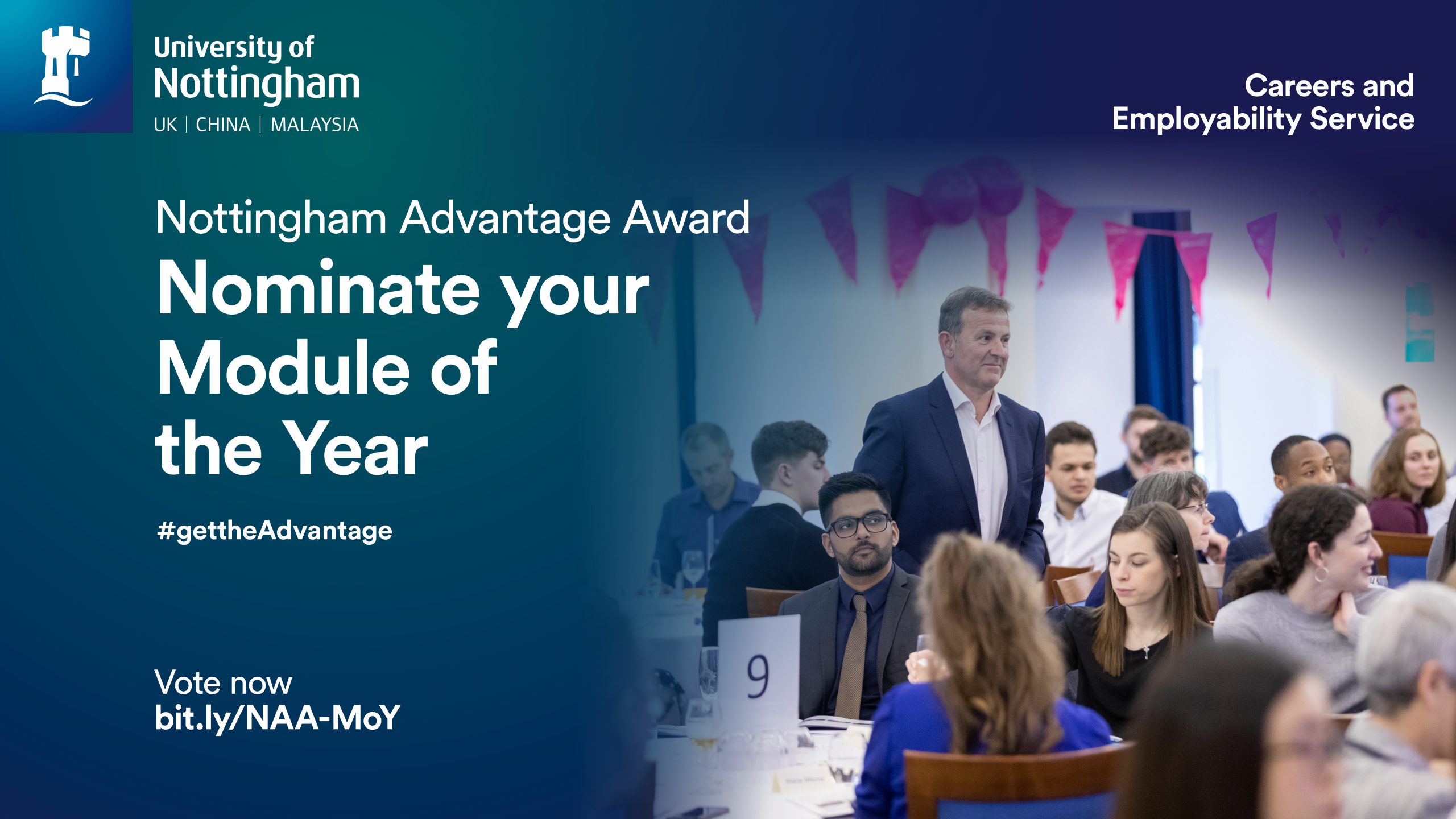Advert image for Advantage Award Module of the Year
