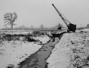 River Idle in snow