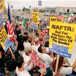 GDT NAFTA protest