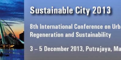 Sustainable City 2013 conference logo