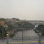A photograph of the Douro River bridges.