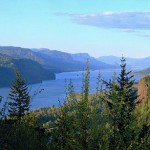 A photograph of the Columbia River