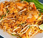 A photograph of some Thai noodles