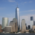 A photograph of the New York skyline