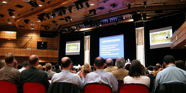 A photograph of participants at the 2014 FCERM.net Annual Assembly, Edinburgh, Scotland.