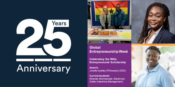 25 years anniversary. Images of Witty Scholars