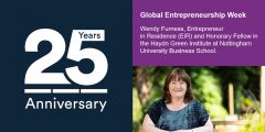 25 year anniversary, Global Entrepreneurship week 2023 - Janet Furness