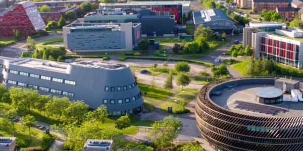 University of Nottingham Innovation Park aerial view