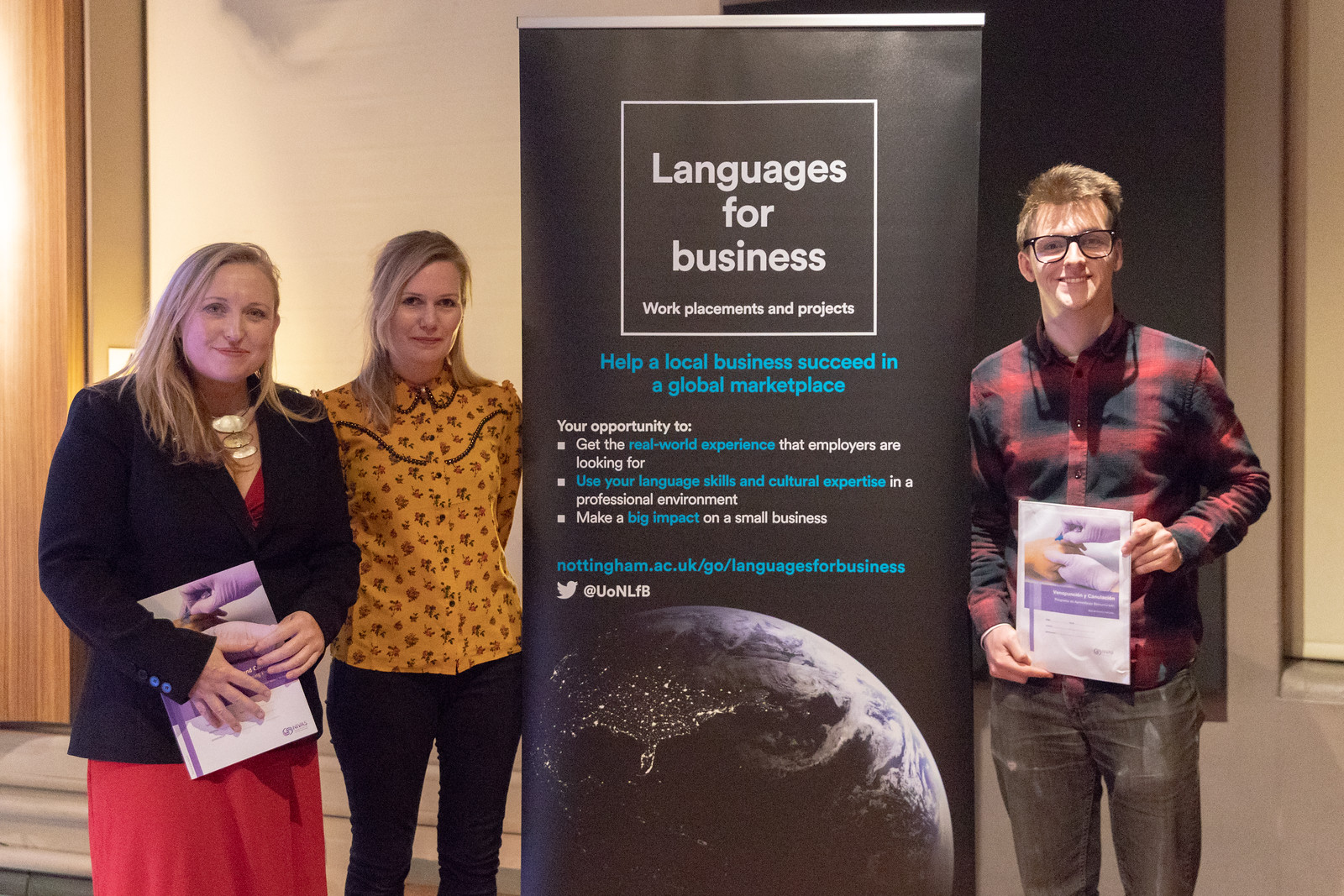 Languages for Business event