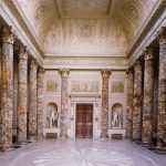 The Marble Hall, Kedleston Hall (digitised slide from teh Humanities slide collection, DHC, UoN.