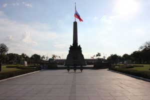 A photo of Rizal Monument in Manila, Philippines taken by Kim on her recent field trip.