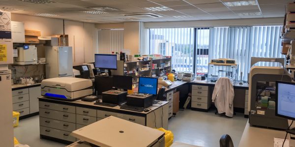 The genomics laboratory, Deep Seq, features equipment to help researchers gain long reads of DNA