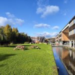 A sunny day at Jubilee campus