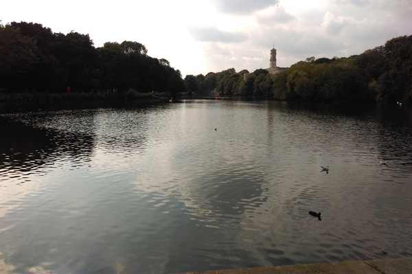 Uni Park lake