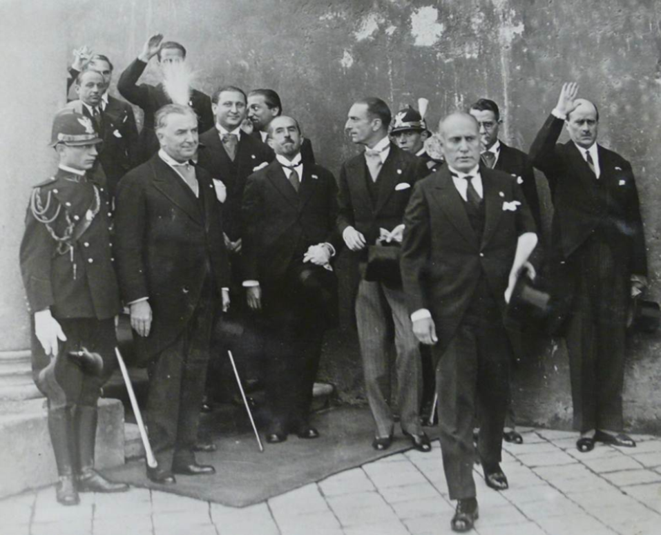 Mussolini et al. 1940