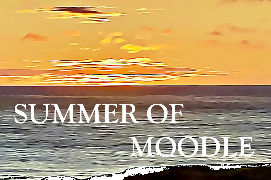 Summer of Moodle series of posts