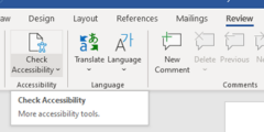 Word Accessibility Checker
