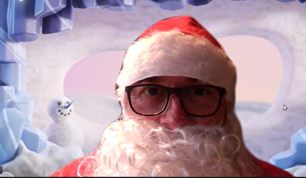 Father Christmas - which member of Learning Technology is this?