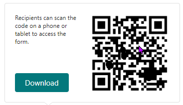 EXample of creating QR code