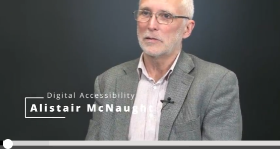 Alistair McNaught, Accessibility guru