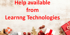 Learning Tech Help and Support