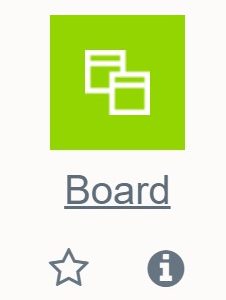 Moodle board icon