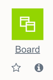 Moodle board icon