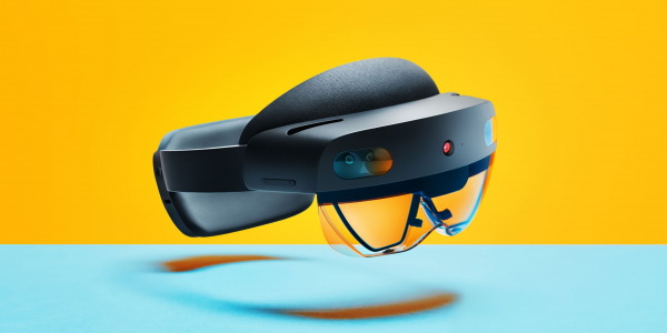The HoloLens 2 headset