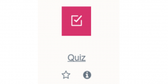 the quiz icon from Moodle 4.1