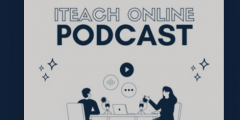 ITeach Online Podcast logo