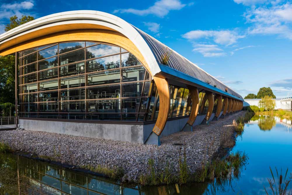 The brewing building at Sutton Bonnington Campus, University of Nottingham.