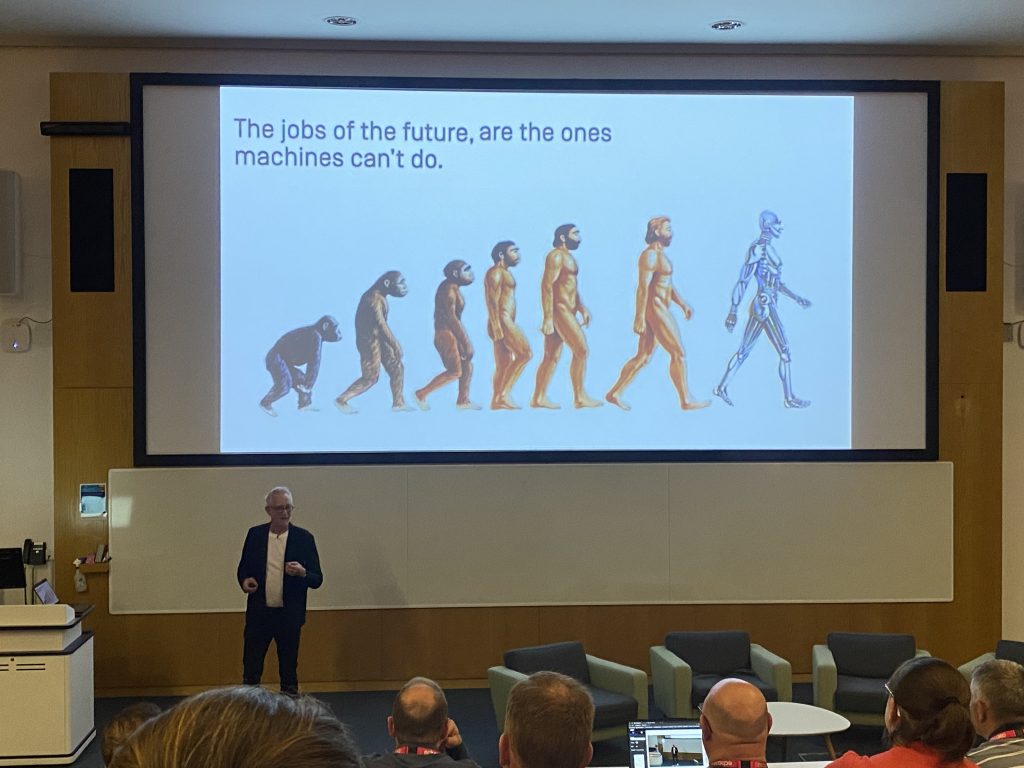 Graham Brown-Martin keynote address from the Echo Engage Conference 2025. The jobs of the future.