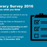 Library Survey 2016