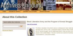 Black Liberation Army and the Program of Armed Struggle