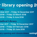 24/7 library opening 2017-18
