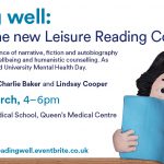 Reading Well event 1 March