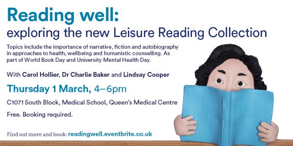 Reading Well event 1 March