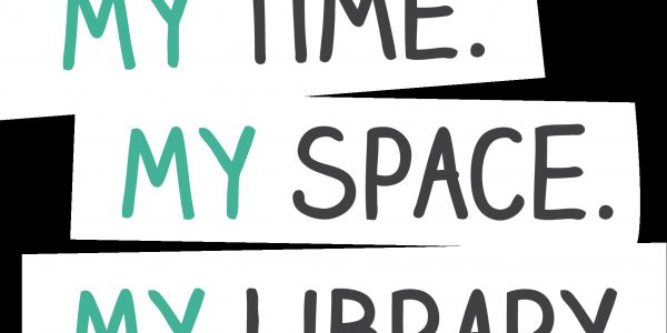 My time, my space, my library logo for this years Libraries week.