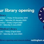 24-hour library opening times for Hallward and Greenfield Medical Library.