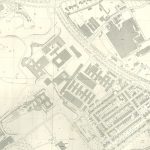 1967 map of University Park, Nottingham