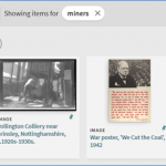 Digital Gallery search results for “miners” showing 4 results from all collections.