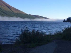 Mist over Loch Lochy