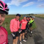 The team at 1,300 miles on Life Cycle 6