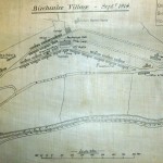 Plan of tin town at Birchinlee