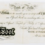 Bank of Folly, 1847, My 2484-1-3