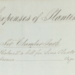 Extract from the account book for Clumber Park, 1838 (Ref: Ne 3 A 32)