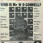 Front cover of student newspaper The Gongster 10 May 1978