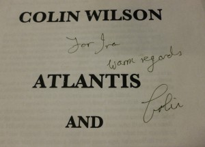 Draft of 'Atlantis and the Kingdom of the Neanderthals' by Colin Wilson