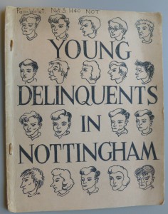 Young Delinquents in Nottingham Cover