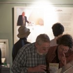 Visitors at the Private View, 11 September 2014